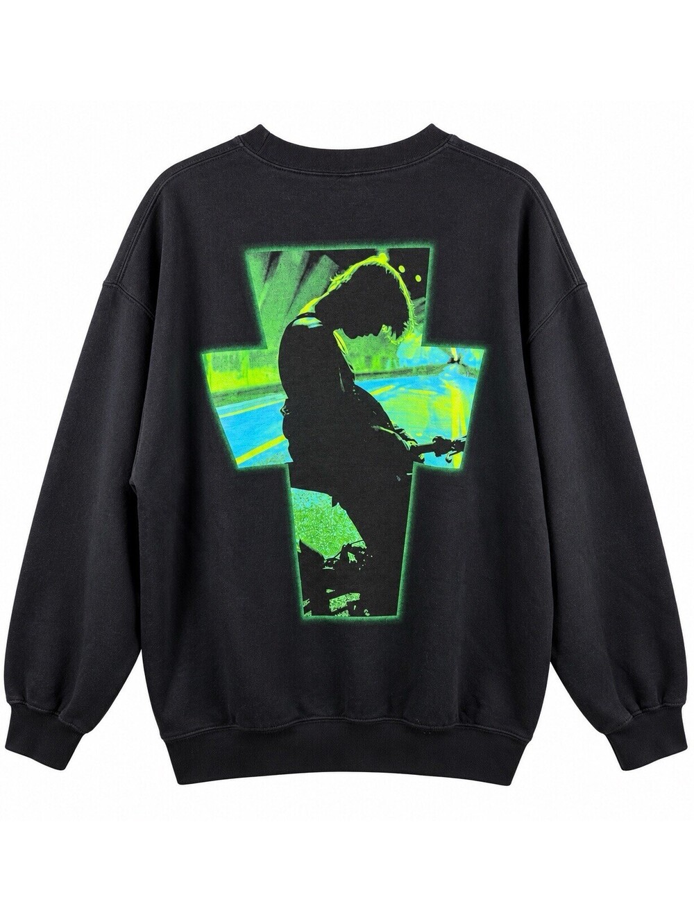 Justin Bieber Justice Tour Sweatshirt Concert XLarge Unisex Black Merch Promo
